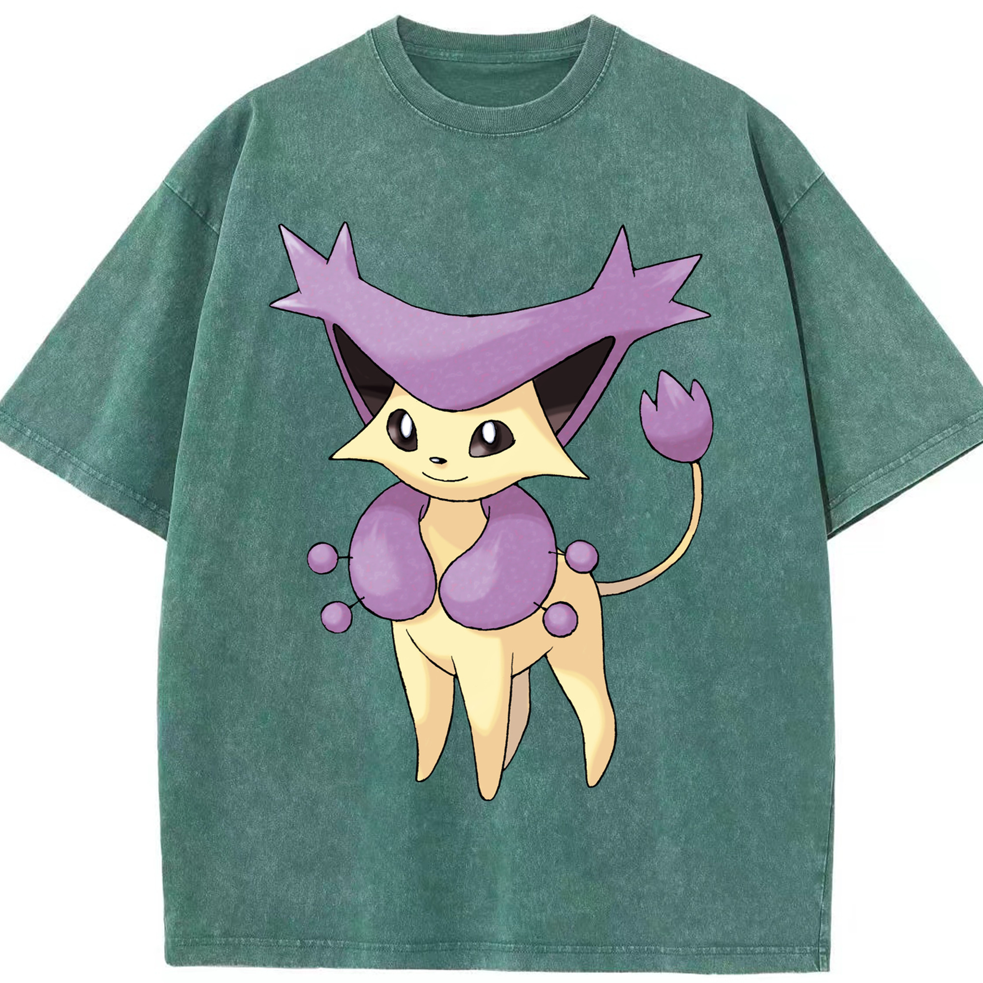 （画像用） ポケットモンスター Pokémon 綿100% ヴィンテージ風 半袖Tシャツ（フロントプリント）
